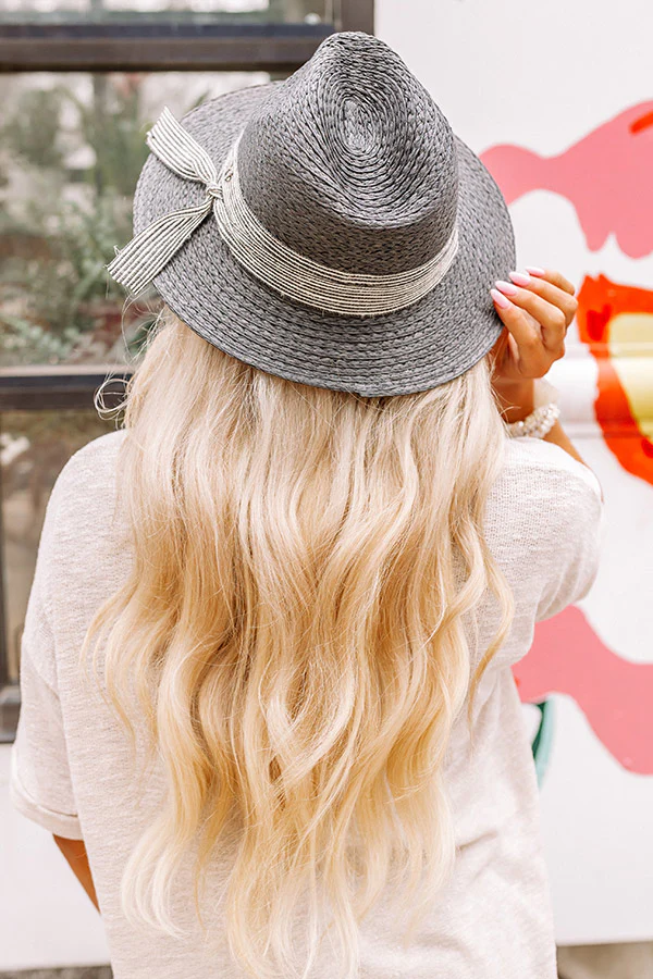 Coastal Jam Woven Fedora - Image 4