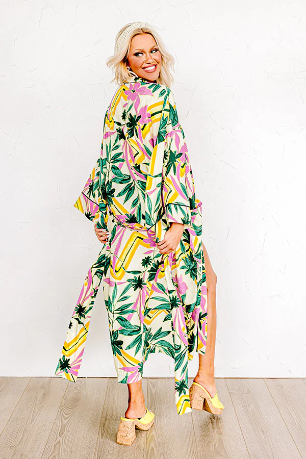 Coastal Kisses Floral Duster - Image 3