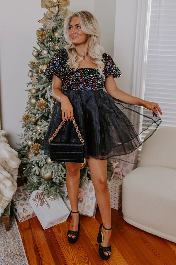 Cocktail Hour Organza Mini Dress - Image 2