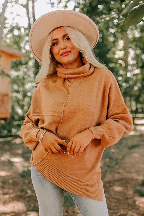 Coffee Shop Meetup Sweater In Iced Mocha - Image 2
