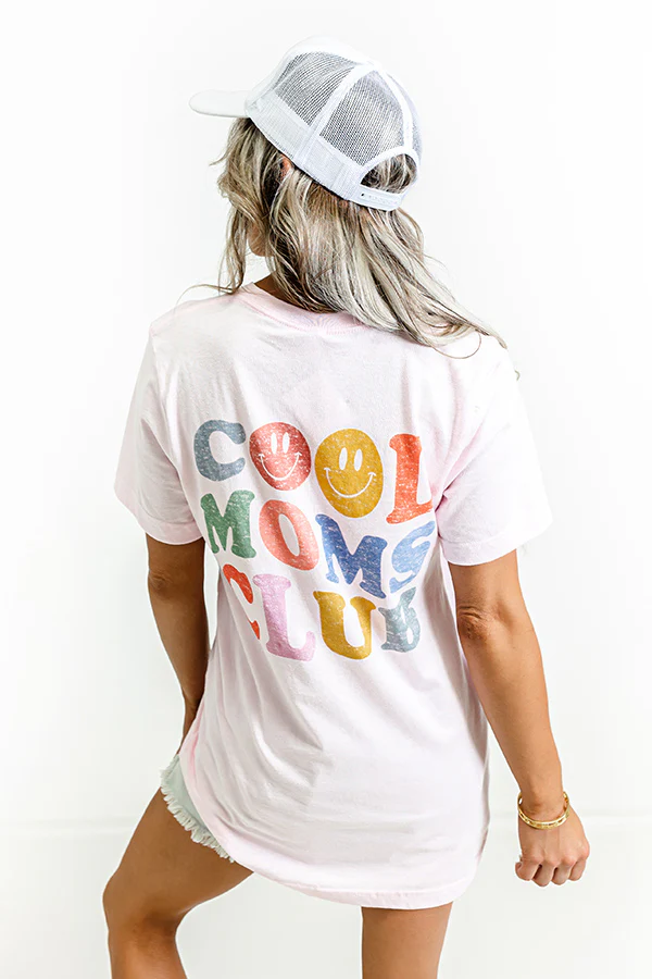Cool Moms Club Graphic Tee - Image 3