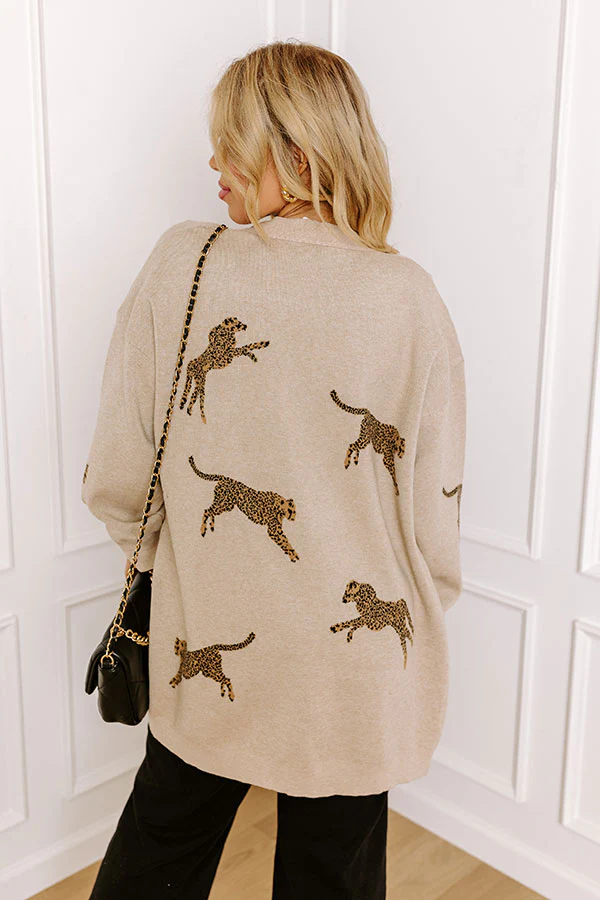 Cooler Weather Wishes Cardigan In Birch Curves - Image 3