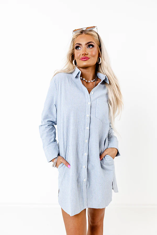 Count Your Blessings Stripe Dress - Image 5