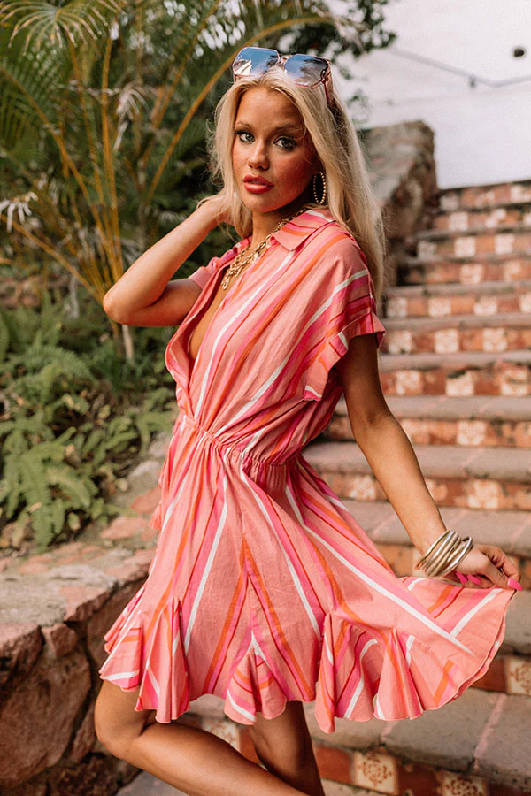 Country Club Cuteness Stripe Mini Dress - Image 7
