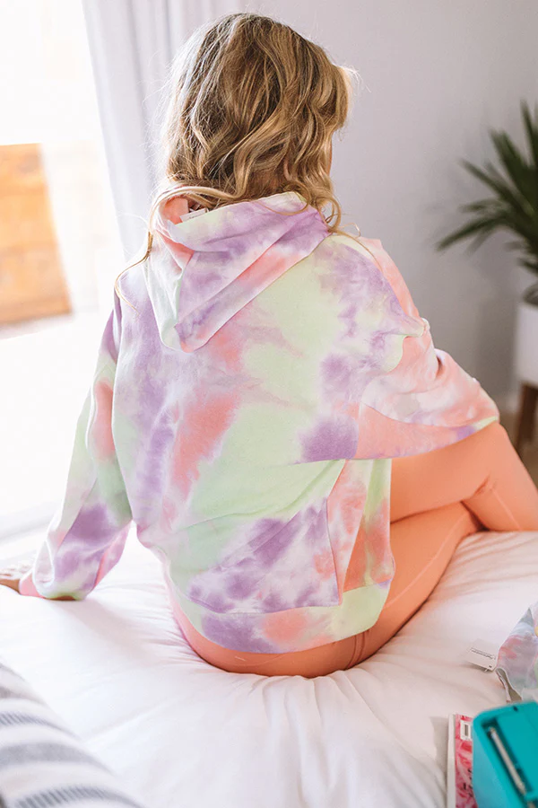 Cozy As They Come Tie Dye Hoodie - Image 3
