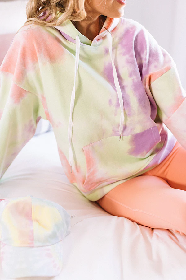 Cozy As They Come Tie Dye Hoodie - Image 6