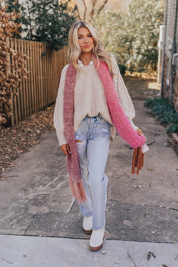 Cozy Callings Knit Sweater in Birch - Image 2
