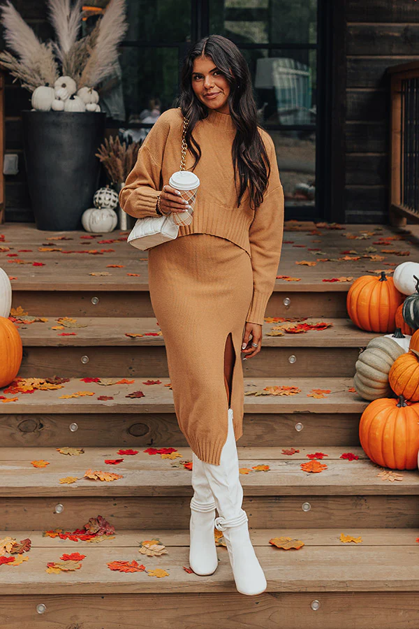 Cozy Outing Knit Skirt - Image 4