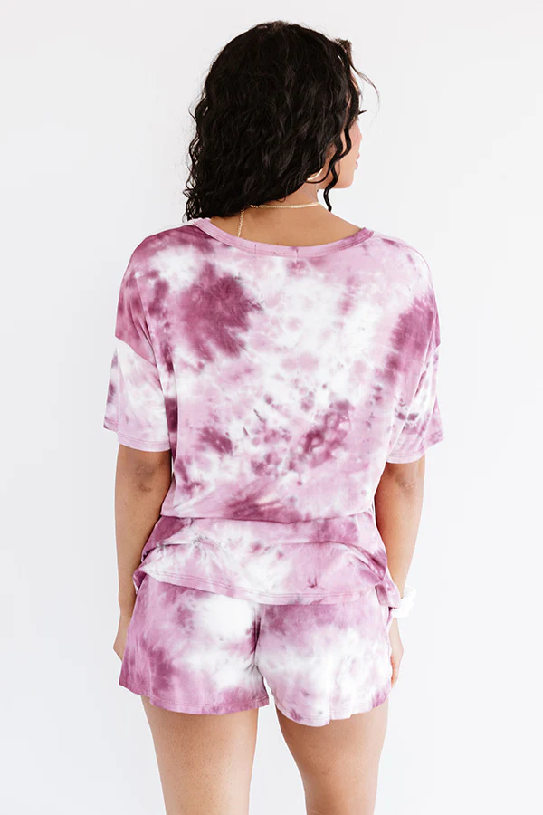 Cozy Snapshot Tie Dye Shift Tee - Image 5