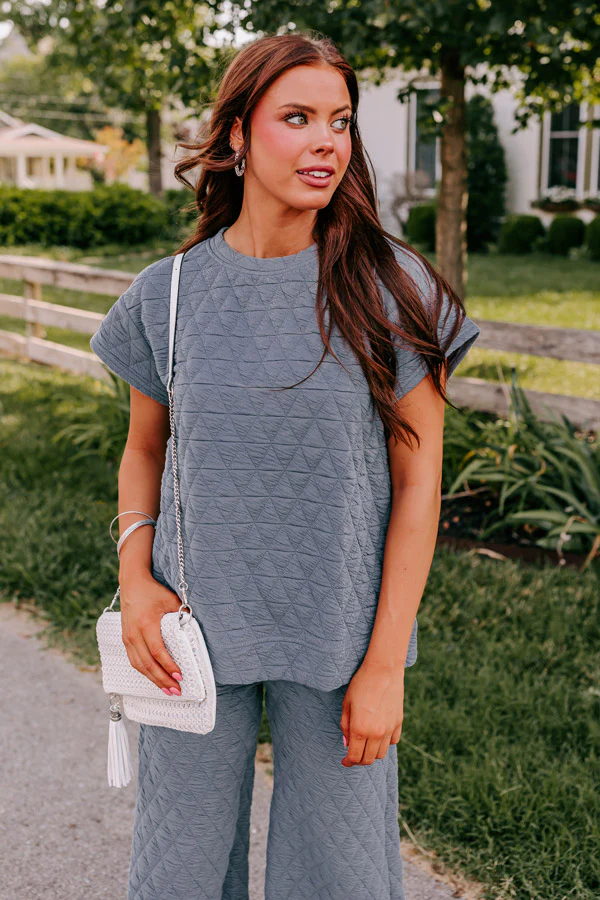 Creekside Cabin Shift Top In Slate - Image 2