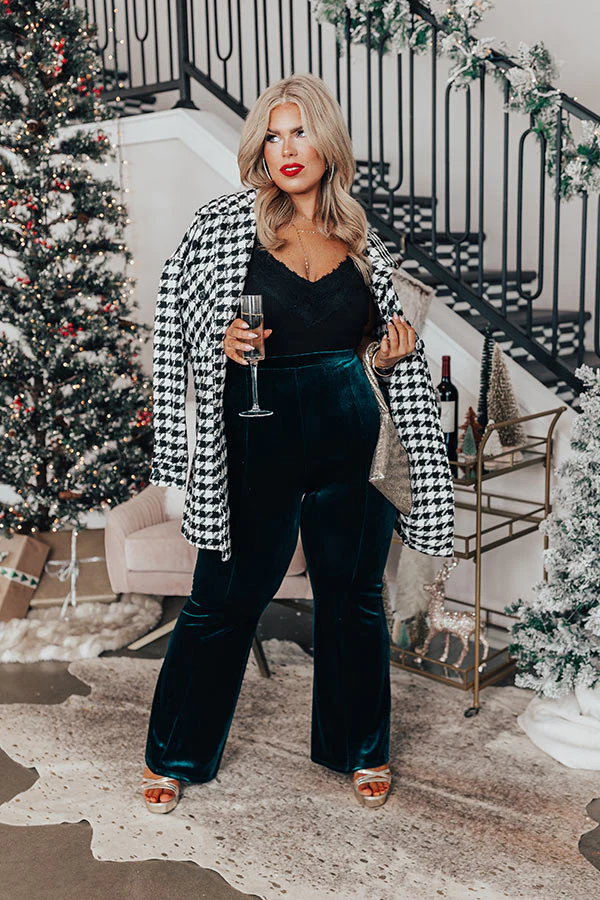 Cuddle So Close Houndstooth Jacket Curves - Image 5