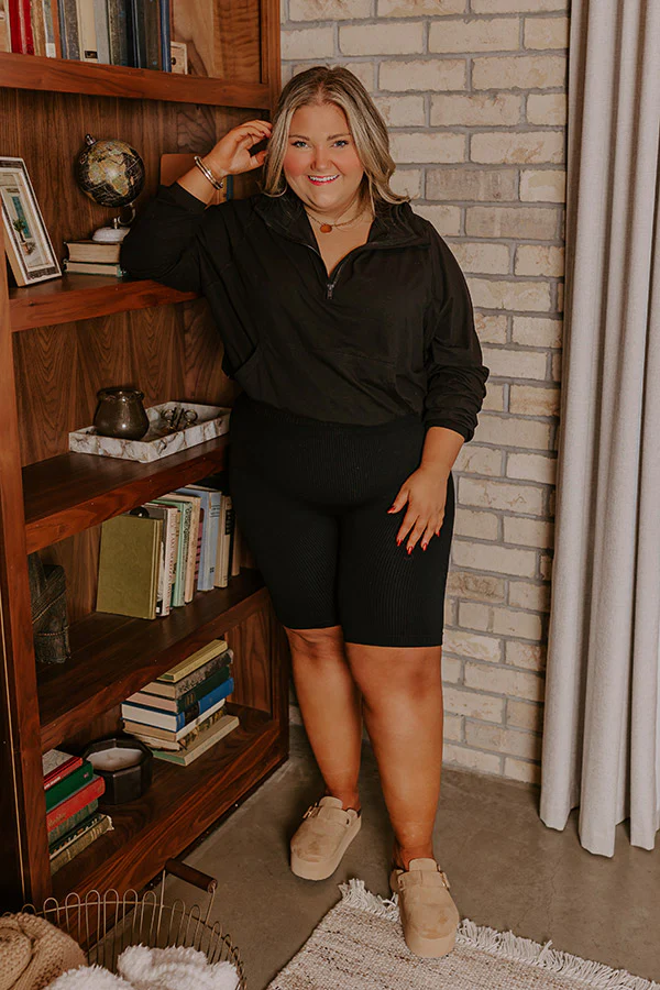 Daily Dedication Butter Soft Hoodie In Black Curves - Image 2