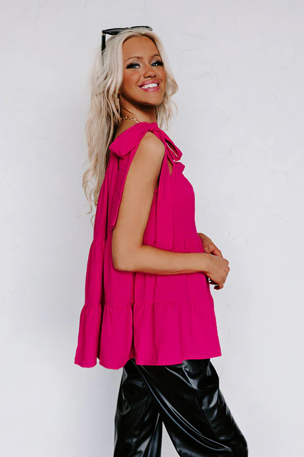 Dancing In Brooklyn One Shoulder Top - Image 4