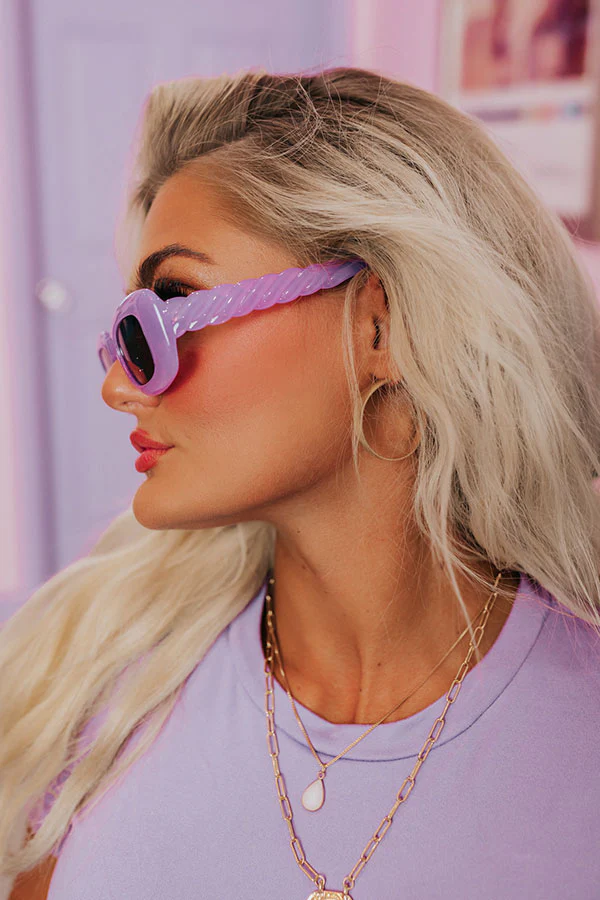 Dancing in Brooklyn Sunnies in Purple - Image 2