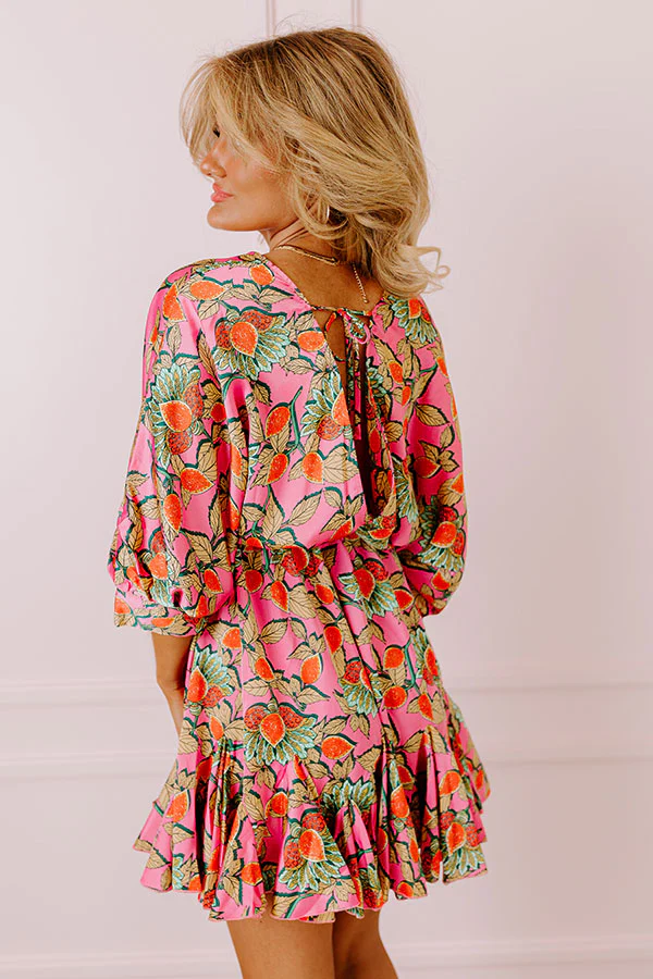 Dapper Dreams Floral Mini Dress - Image 3