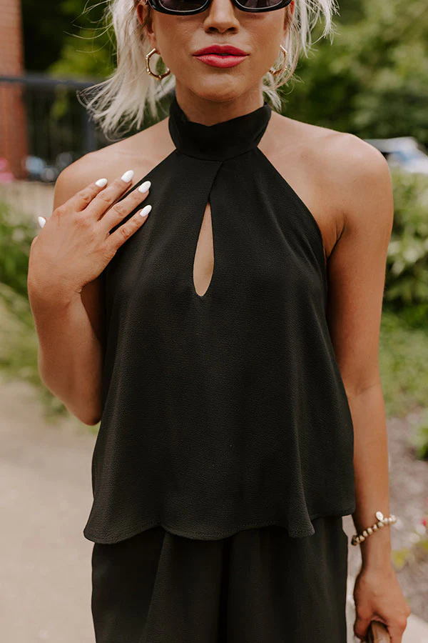 Dare To Indulge Romper In Black - Image 6
