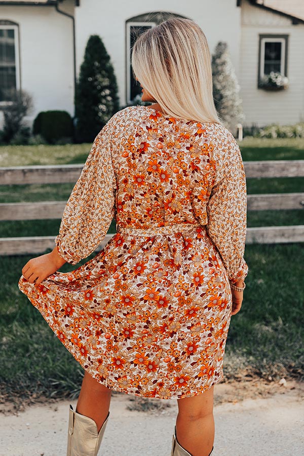 Date Night Darling Floral Mini Dress - Image 3