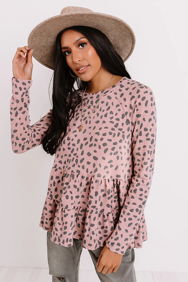 Dating In Denver Leopard Shift Top - Image 3