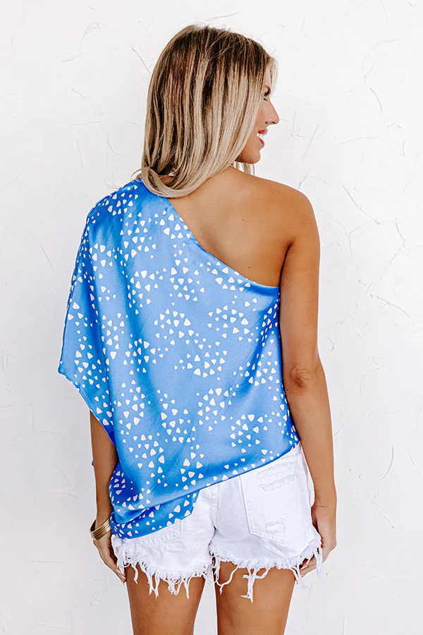 Definitely Dreamy Shift Top In Sky Blue - Image 3