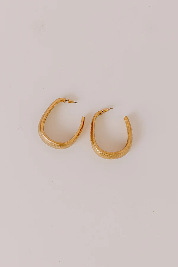 Desirable Destination Hoop Earrings - Image 2