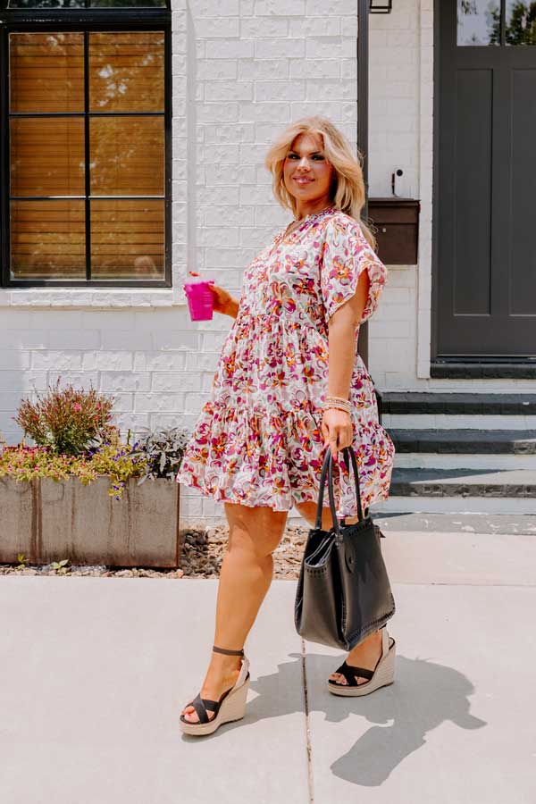 Don't Mind If I Do Shift Dress Curves - Image 7