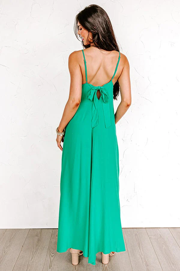 Easy On Me Maxi In Green - Image 2