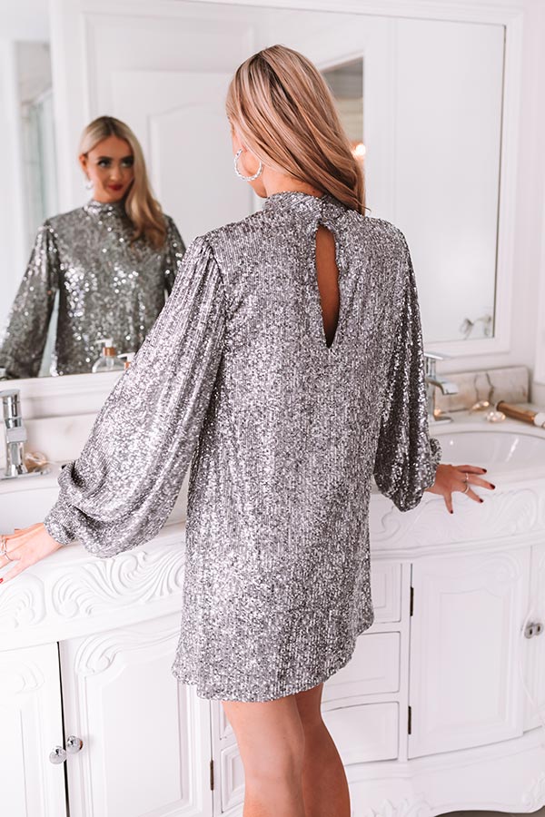 Eiffel Tower Sparkles Sequin Dress - Image 11