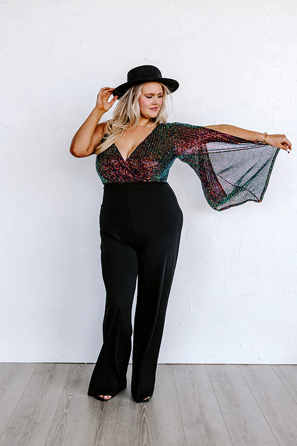 Elegant Essence Sequin Jumpsuit Curves - Image 6