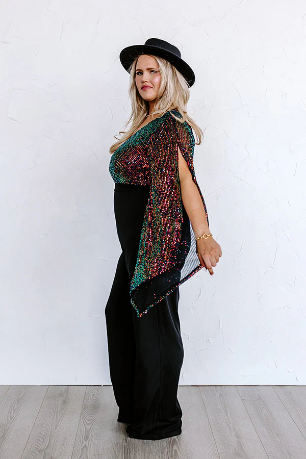 Elegant Essence Sequin Jumpsuit Curves - Image 7