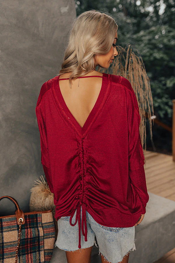 Elodie Lane Shift Top In Rose - Image 3