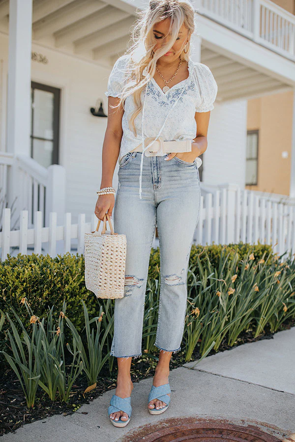 Eunina The Benton High Waist Relaxed Jean - Image 7