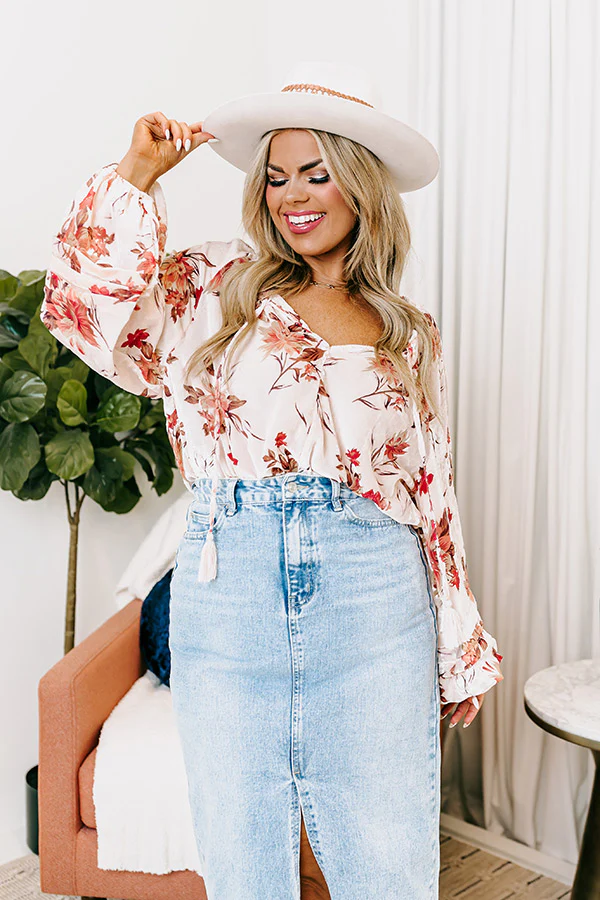 Excellent Taste Velvet Burnout Bodysuit In Pink Curves - Image 2