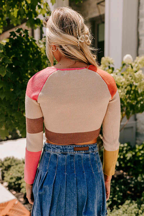 Fall Latte Sweater Top - Image 4