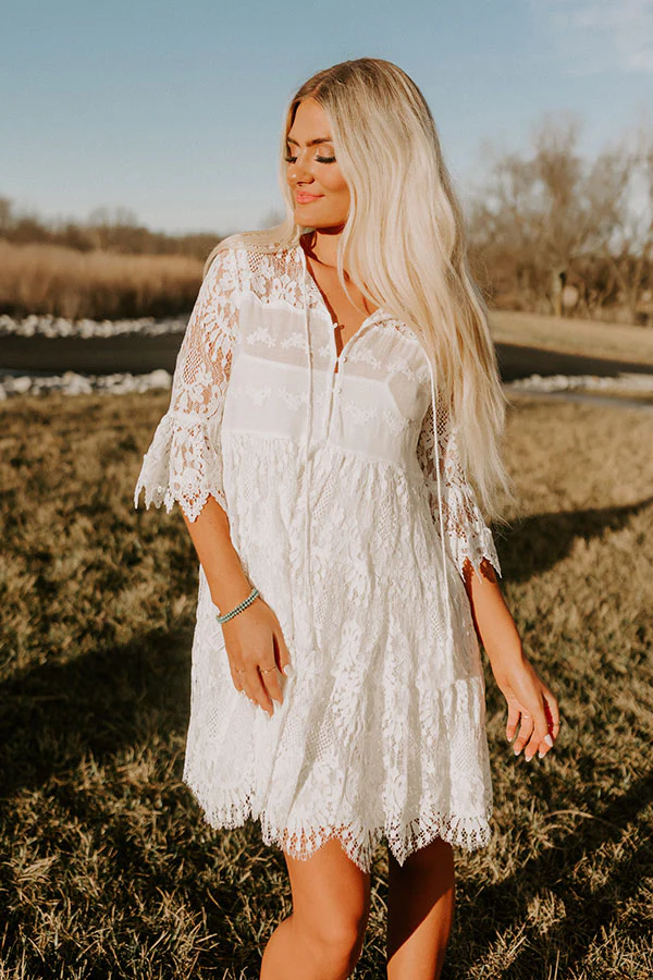 Favorite Day Lace Dress - Image 2