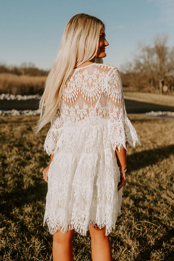 Favorite Day Lace Dress - Image 5