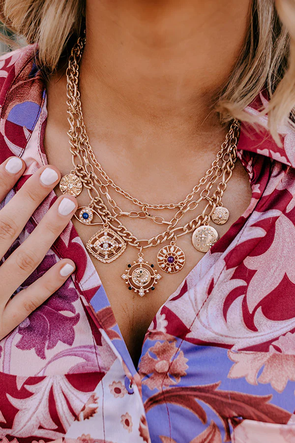 Feeling At Peace Layered Necklace - Image 2