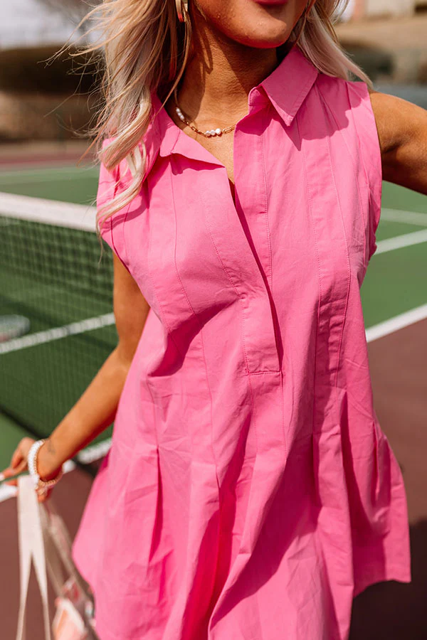 Feeling Refined Mini Dress In Pink - Image 6