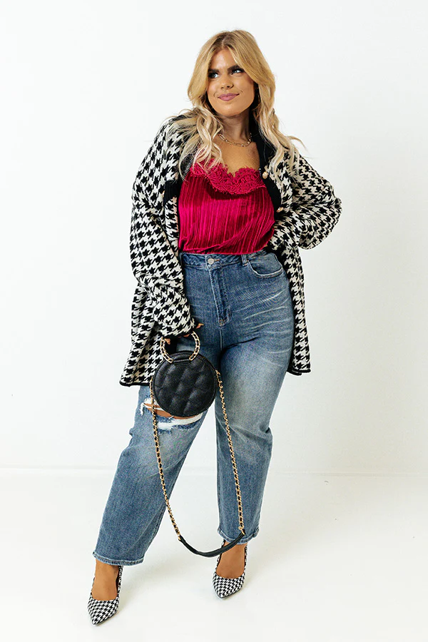 Finding Romance Velvet Tank In Rose Curves - Image 6