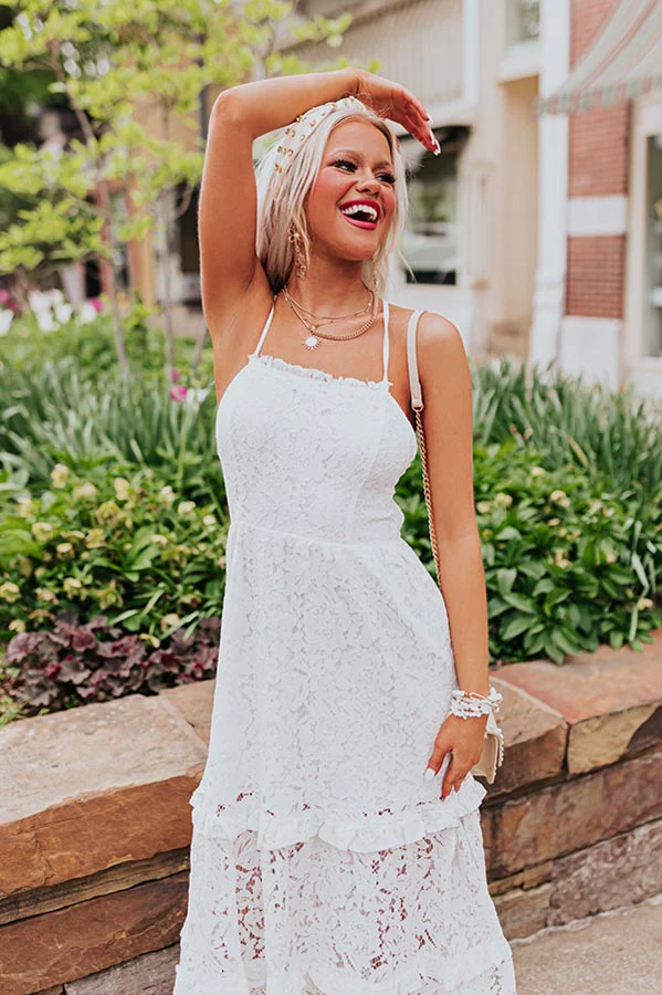 First Class Flair Lace Midi - Image 8