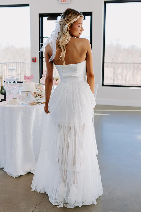 First Kiss Moment Tiered Maxi Dress - Image 6