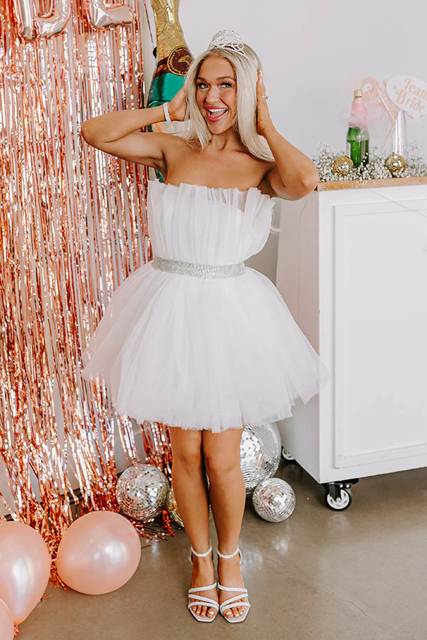 First Look Tulle Mini Dress - Image 2
