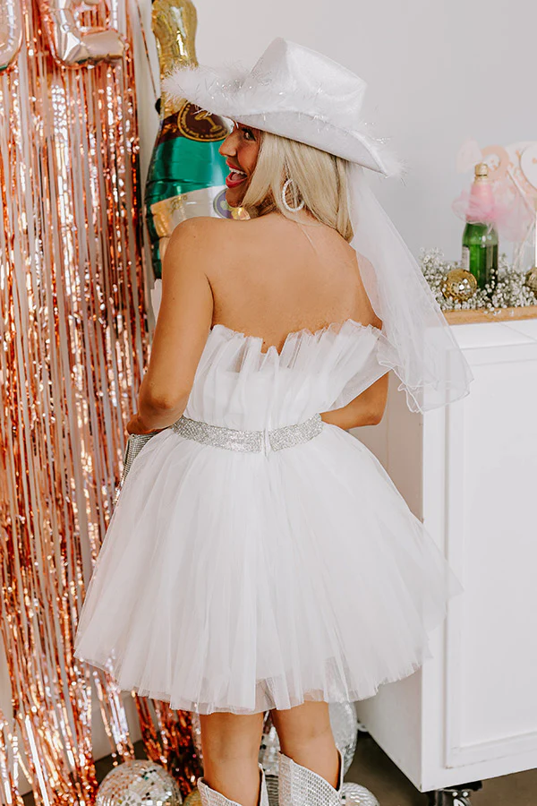 First Look Tulle Mini Dress - Image 3