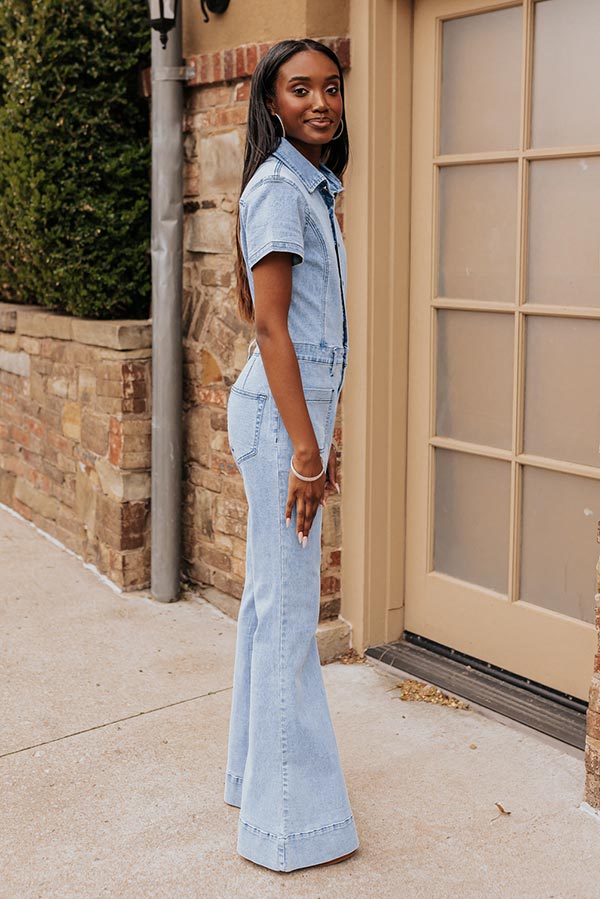 Fleetwood Vibes Denim Jumpsuit - Image 4