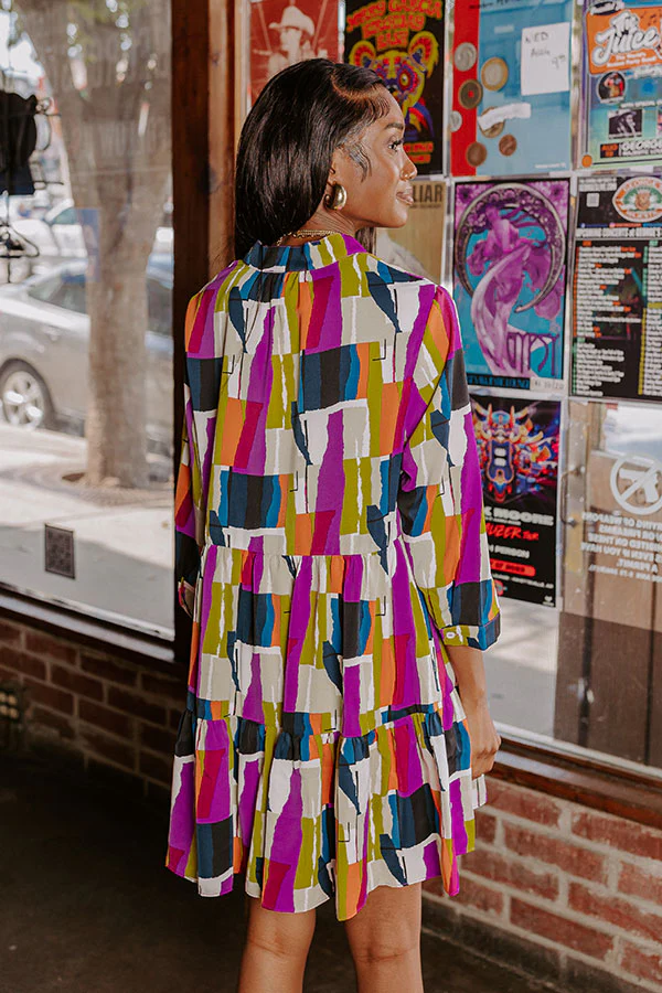 Flirty Nature Shift Dress - Image 3