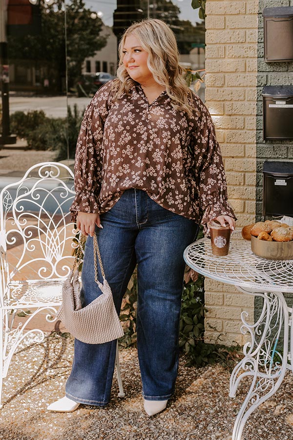 Floral Fascination Shift Top Curves - Image 2