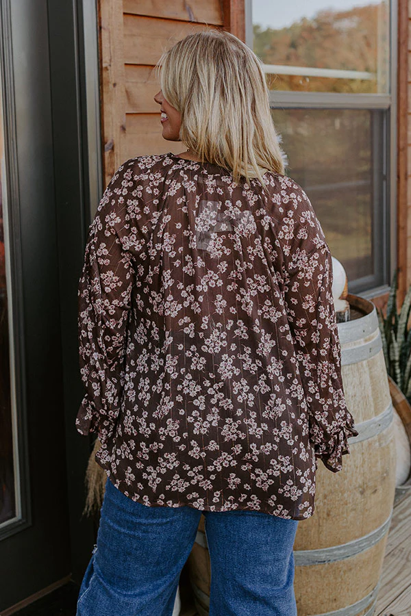 Floral Fascination Shift Top Curves - Image 6