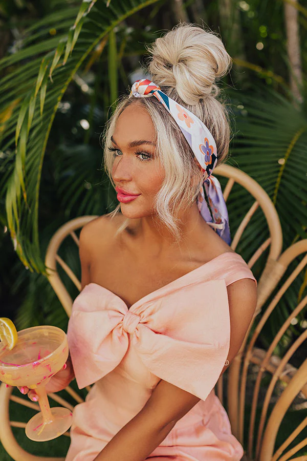 Floral Galore Satin Scarf