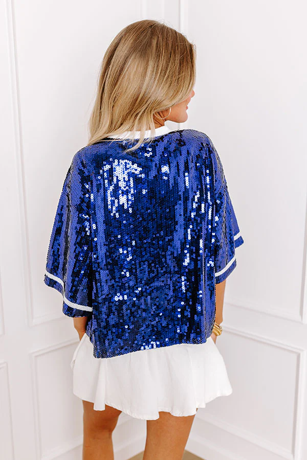 Florida Sequin Shift Top - Image 4