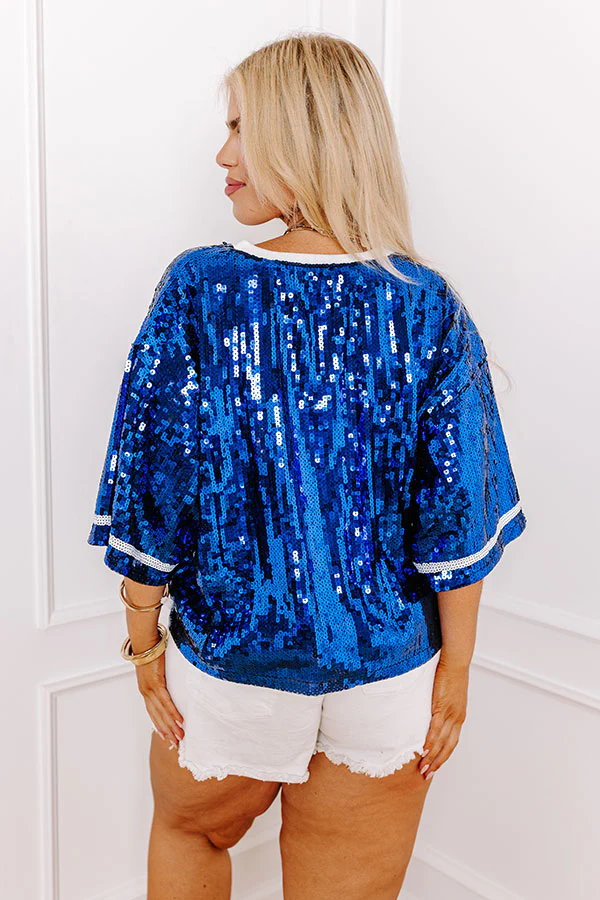 Florida Sequin Shift Top Curves - Image 4