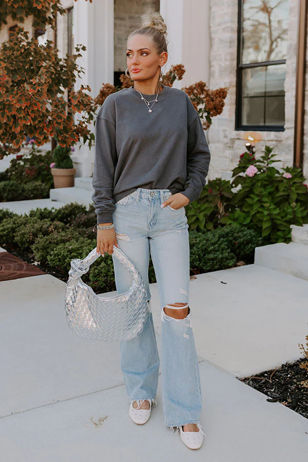Flow And Chill Luxe Oversized Sweatshirt - Image 2
